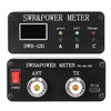 1.8MHz-50MHz 0.5W-120W Ondes Courtes SWR et Puissance Wattmètre Chinois Anglais Menu Commutable Type-C Interface De Charge