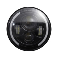 1pc 7 pouces rond en forme de LED avant phare remplacement pour Jeep Wrangler JK LJ TJ CJ motos phare