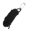 1pc Kayak Dérive Ancrage Corde De Remorquage Corde Ligne 8.5m / 28ft Long Nylon Corde En Acier Inoxydable Clips Kayak Accessoire