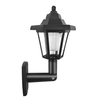 1Pc panneau solaire l-ed capteur applique hexagonale lampe chemin voie jardin clôture lampe