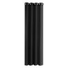 1PC rideau moderne Simple imperméable couleur unie Trilon Transparent perforé crème solaire Antiple UV rideau tissu