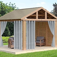 1PC rideau moderne Simple imperméable couleur unie Trilon Transparent perforé crème solaire Antiple UV rideau tissu