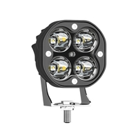 1Pcs 40W 3nch LED lumière de travail carré Spot lumières 6500K LED conduite lumière pour voiture camions tout-terrain ATV SUV bateau 9-80V véhicules