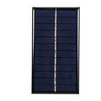 1W 6V petit panneau solaire avec cellule solaire de silicium polysilicium USB DIY