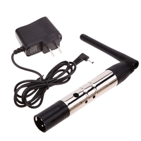2. 4 G ISM DMX512 XLR mâle sans fil émetteur LED éclairage pour la scène PAR lumière Party avec antenne
