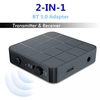 2 en 1 BT 5.0 adaptateur récepteur émetteur Audio Portable 2 en 1 adaptateur Audio sans fil Mode RX / TX pour ordinateur de voiture TV