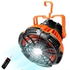 2-en-1 Camping Fan Lantern Tente Suspendue Fan Lantern Power Bank Tente Fan pour Camping Pêche