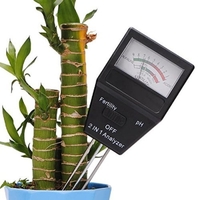 2 en 1 Sol PH Fertilité Analyseur Pointeur Type Multifonction Sol Testeur Portable Sol Microélément PH Mètre pour Serre Jardin Pelouse Ferme Verger
