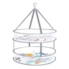 2 Layers Mesh Clothes Hanging Dryer Collapsible Sweater Hanging Drying Rack