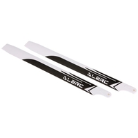 2 paires de pales principales en fibre de carbone ALZRC 380 mm pour hélicoptère Devil 380 FAST Align 470L RC