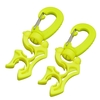 2 paquets de support de tuyau de régulateur de double BCD de plongée sous-marine avec le costume de clip pour les tuyaux de basse/haute pression accessoires de régulateurs de jauges