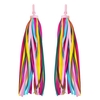 2 PCS arc-en-ciel vélo banderoles pour filles garçons enfants gland scooters rubans vélo guidon streamers rubans
