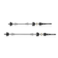 2 PCS Bike Quick Release Wheel Hub Shaft Front Rear Set Bicycle Quick Release Skewer Axle
