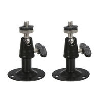 2 PCS CCTV Caméra 1/3 "CMOS Couleur 1080 P Haute résolution 24 Lampe Nightvison Étanche Caméra Balle Intérieure Caméra de Sécurité Analogique