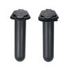2 PCS Encastré Bateau de Pêche Titulaire de la Barre de Support Avec Couvercle de Cap Kayak Pêche S