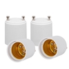 2 pcs GU24 à E26 E27 adaptateur convertisseur de prise de support ampoule LED