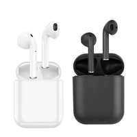 2 pcs i12 écouteurs sans fil Vrai sans fil BT écouteurs BT 5.0 casque intelligent