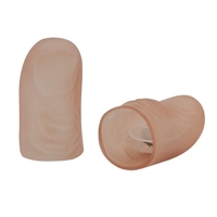 2 PCS Illuminé Doigt LED Astuces Lumière Doigt Lampe Pouce Conseils Pouce Lumière P-rank Jouet Outil pour Adulte Fête Astuces Festival Vacances Présent Cadeau