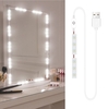 2 PCS LED Maquillage Miroir Lumières Dimmable Contrôle Tactile Miroir De Vanité Lumières Salle De Bains Miroir Lumière avec Câble USB Bande LED Lumières Dressing Miroir