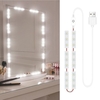 2 PCS LED Maquillage Miroir Lumières Dimmable Contrôle Tactile Miroir De Vanité Lumières Salle De Bains Miroir Lumière avec Câble USB Bande LED Lumières Dressing Miroir