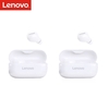 2 Pcs Lenovo LP11 BT5.0 True Wireless écouteurs blanc