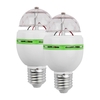 2 pcs Pleine Couleur Rotation Lampe LED Ampoule Stroboscopique Éclairage de Scène 3 W E27 pour Disco Ball Party Famille Célébration