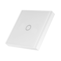 2 PCS SONOFF T433 86 Type Écran Tactile Mur De Luxe Sticky 433MHz Télécommande Sans Fil RF Transmetteur Modules D
