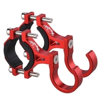 2 PCS Vélo Universel Crochet Moto Sac Suspendu Griffe Crochet Multifonctionnel Casque Crochet Vélo En Alliage D