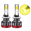 2 pièces 880/881 LED ampoules antibrouillard 3000K jaune 3000 Lumens 30W haute puissance LED antibrouillard DRL ampoules pour voitures camions