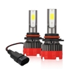 2 pièces 9005 LED phares de moto 6000K 6000LM Super lumineux étanche LED voiture antibrouillard lumière blanche