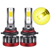 2 pièces 9006 / HB4 LED ampoules antibrouillard 3000K jaune 3000 Lumens 30W haute puissance LED antibrouillard DRL ampoules pour voitures camions