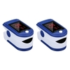 2 pièces Clip doigt oxymètre de pouls affichage L-ED Mini moniteur SpO2 moniteur de saturation en oxygène mesure de la fréquence cardiaque Mini Portable pour un usage"idien soins sains