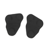 2 pièces de protection de vis de porte avant couvre garniture de remplacement noir pour Jeep Wrangler JL 2018-up