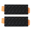 2 pièces de traction antidérapante de pneu de voiture bloque des tapis de traction de sable de boue de neige pour la berline de SUV