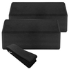 2 pièces EVA Yoga blocs 1 pièces coton Yoga sangle Stabilité blocs Yoga sangle ensemble pour Yoga Pilates méditation