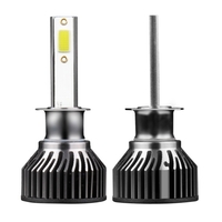 2 pièces H1 50W IP68 voiture LED ampoules de phare LED lampe de conduite Kit de conversion tout-en-un