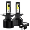 2 pièces H4 40W IP67 voiture LED ampoules de phare LED lampe de conduite Kit de conversion tout-en-un