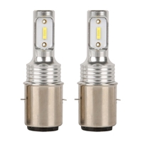 2 pièces H6 LED antibrouillard ampoules H1,  H3,  H4,  H6,  9005,  H8 voiture phares voiture antibrouillard 6000K blanc feu de course 20W/ampoule