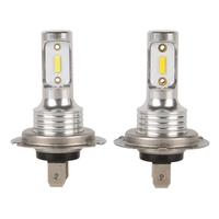 2 pièces H7 LED antibrouillard ampoules H1,  H3,  H4,  H6,  9005,  H8 voiture phares voiture antibrouillard 6000K blanc feu de course 20W/ampoule