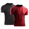 2 pièces hommes T-Shirt de sport d