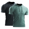 2 pièces hommes T-Shirt de sport d
