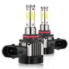 2 pièces IP68 étanche voiture LED ampoules de phare LED lampe de conduite Kit de Conversion tout-en-un H7 50W