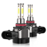 2 pièces IP68 étanche voiture LED ampoules de phare LED lampe de conduite Kit de Conversion tout-en-un H7 50W