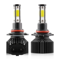 2 pièces IP68 étanche voiture LED ampoules de phare LED lampe de conduite Kit de Conversion tout-en-un H7 50W