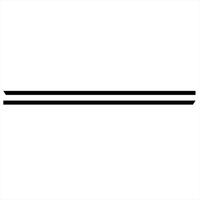2 pièces jupe latérale de porte de voiture autocollants de sport autocollants de voiture noirs réfléchissants remplacement pour VW Golf 7 5 4 3 6 2 1 MK7 MK5 MK2 MK6 MK4 MK1 MK3 GTI