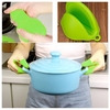 2 pièces Mini mitaines de four Silicone mitaines de cuisson gants de pincement isolation thermique résistant à la chaleur doigt protecteur pince à poignée gants
