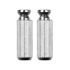 2 pièces métal guitare électrique trémolo pont goujons ancres vis diamètre 8 MM accessoires remplacements noir
