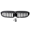 2 pièces noir brillant capot de pare-chocs avant grille de calandre de course de remplacement pour BMW G20 série 3