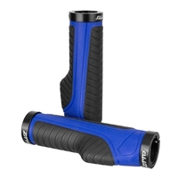 2 pièces poignées de guidon de vélo en caoutchouc antidérapantes poignées de vélo de montagne vtt 22.2mm