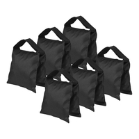 2 pièces sacs de poids de photographie sac de sable à contrepoids sac de sable résistant pour Studio photographie photographie en plein air prise de vue vidéo